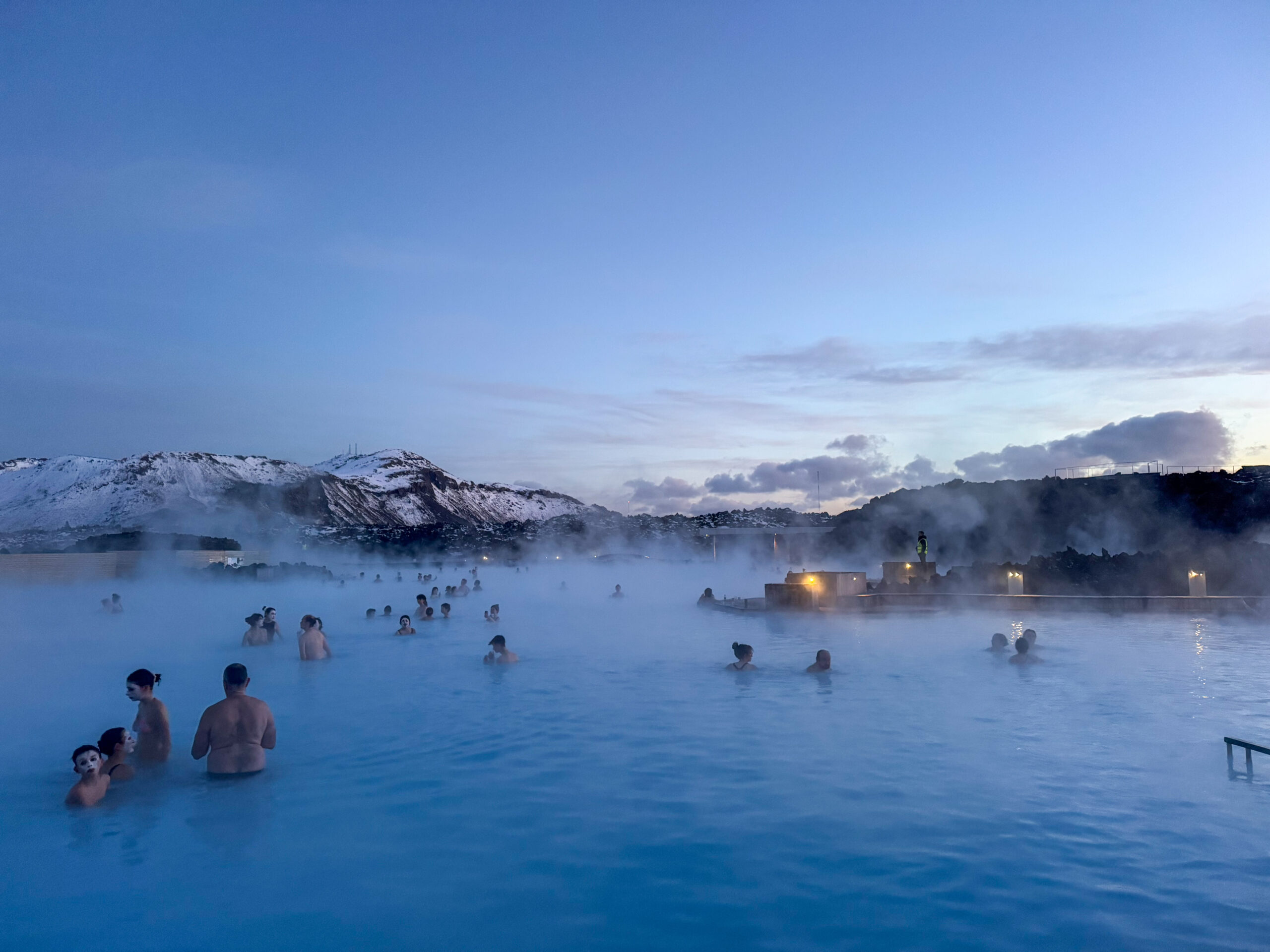 blue lagoon- famous hotspring in Iceland